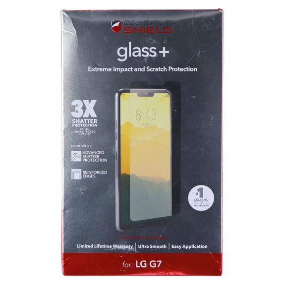 Invisible Shield Glass+ Screen Protector for LG G7 - Clear
