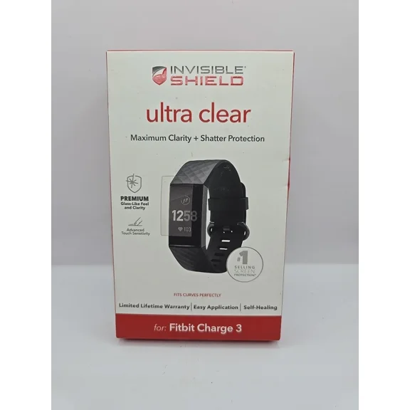 Invisible Shield Hd Clear Screen Protector For Fitbit Charge 3