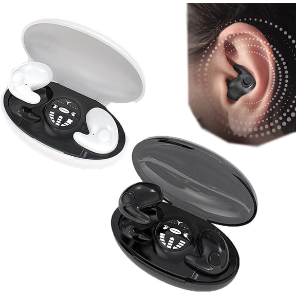 Invisible Sleep Wireless Earphone Ipx5 Waterproof, Hidden Ear Buds, True Wireless Earbuds, 5.3 Headphones Touch Control, Earbuds Wireless Bluetooth for Sport