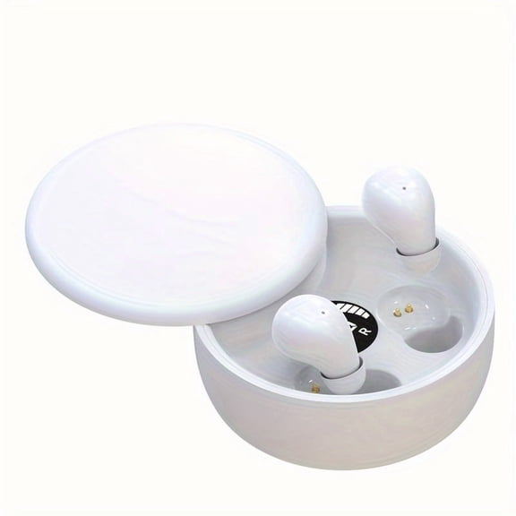 Invisible Smallest Mini Earbuds Wireless Ear Buds For Small Ears Canals, Discreet Low Profile Spy Earpiece Wireless Tiny Micro Hidden Headset With Microphone Small Headphones