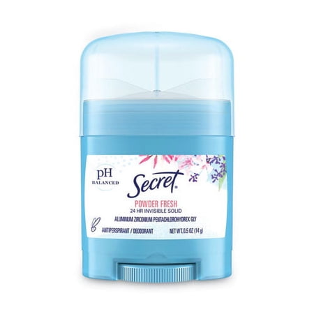 Invisible Solid Anti-Perspirant And Deodorant, Powder Fresh, 0.5 Oz Stick | Bundle of 2 Each