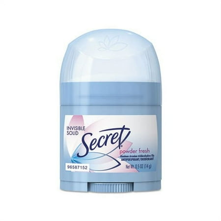 Invisible Solid Anti-Perspirant and Deodorant Powder Fresh, 0.5 oz Stick, 24/Carton