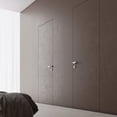 thumbnail image 1 of Invisible Solid Hidden Door with Handle | Planum 0010 Primed with Black Hidden Frame 32" x 80" Left-hand Inswing Black Frame | Concealed Hinges Lock Handle | Modern Wardrobe Wood Frameless Doors, 1 of 6