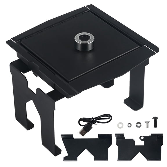 Invisible Steel locking box Center Console Secure Storage Tamper Proof Car Console Safe Vehicle Spare Part for Automot