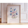 Wall String Ard Invisible String Music Wall Art Print, Botanical Folklore Bedroom Decor ...
