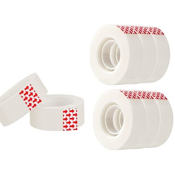 Invisible Tape Rolls 8roll Translucent Easy Tear By Hands for Home/Office/School(Each 0.7394in)