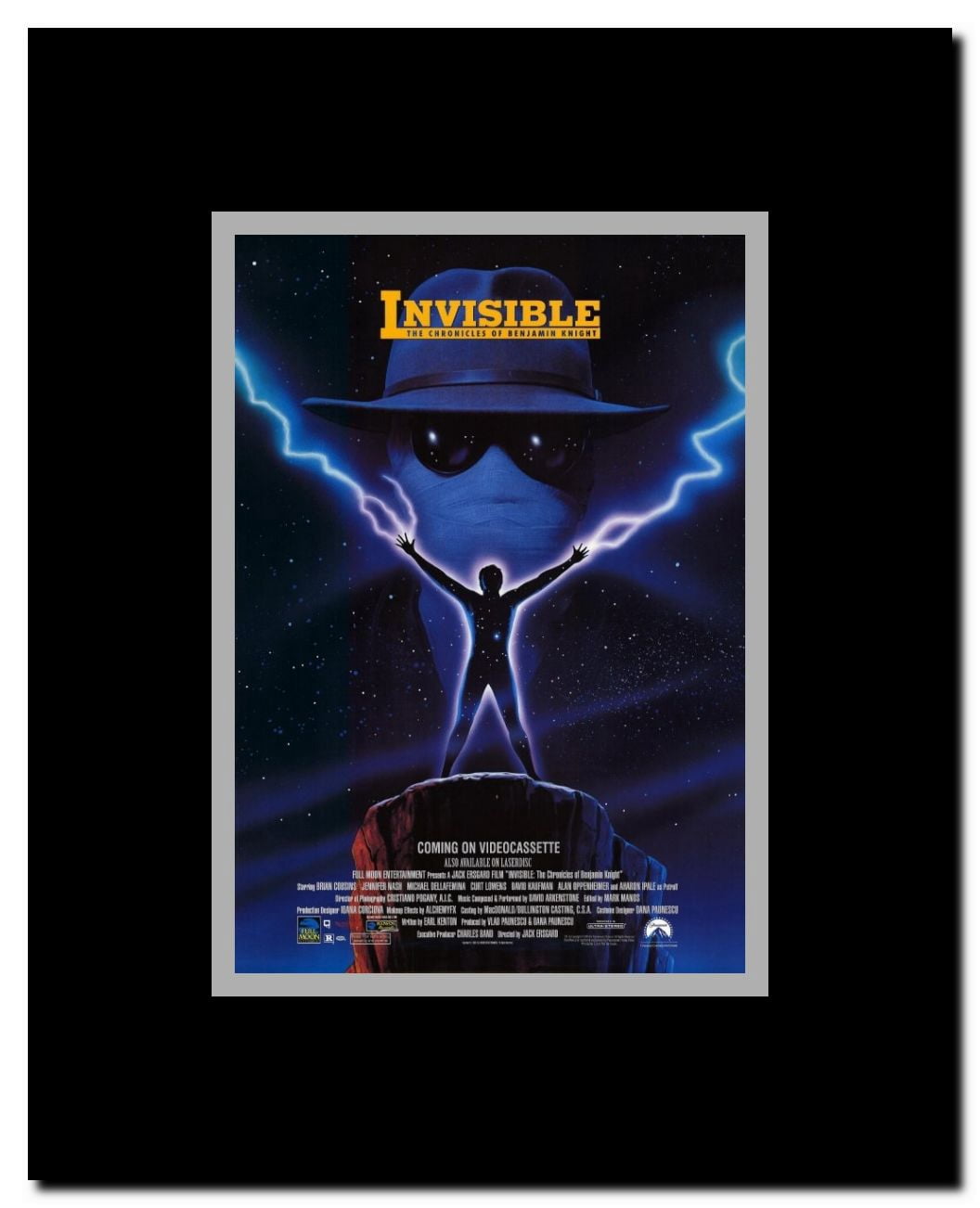 Invisible: The Chronicles of Benjamin Knight Framed Movie Poster