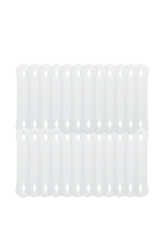 Invisible Tie Stays tie holder Alternative to Tie Bars and Tie Clips (Pack of 24)