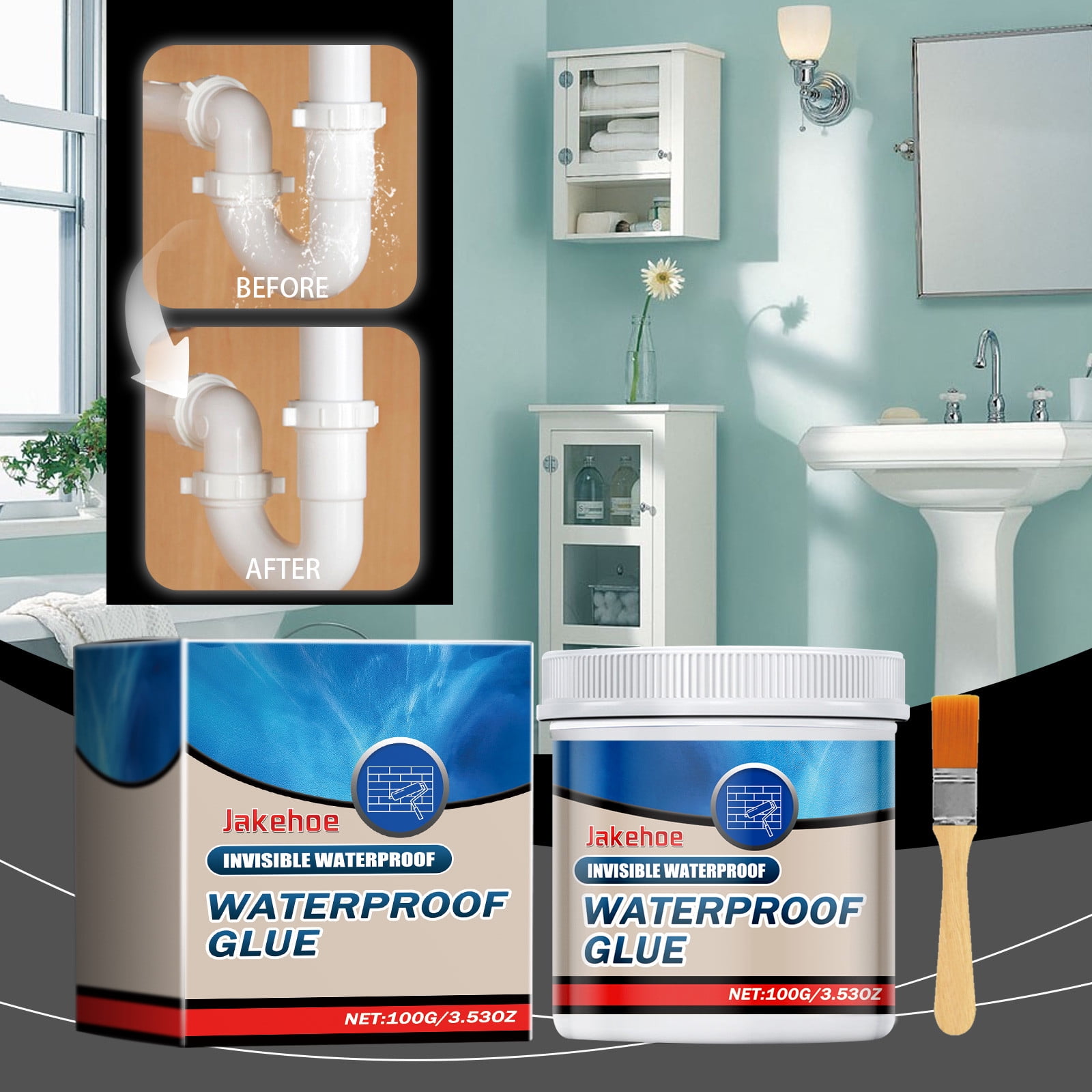 Invisible Water Proof Sealant Transparent Water Proof Coating Adhesive