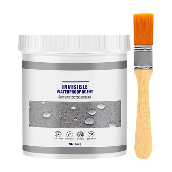 Invisible Waterproof Agent,Waterproof Insulating Sealant,Transparent Repairing Leak Waterproof Adhesive,Super Strong Bonding Sealant Invisible Waterproof Anti-Leakage Agent,Clear Glue(30g)