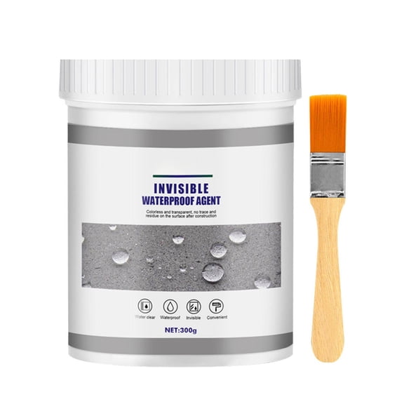 Invisible Waterproof Agent,Waterproof Insulating Sealant,Transparent Repairing Leak Waterproof Adhesive,Super Strong Bonding Sealant Invisible Waterproof Anti-Leakage Agent,Clear Glue(300g)