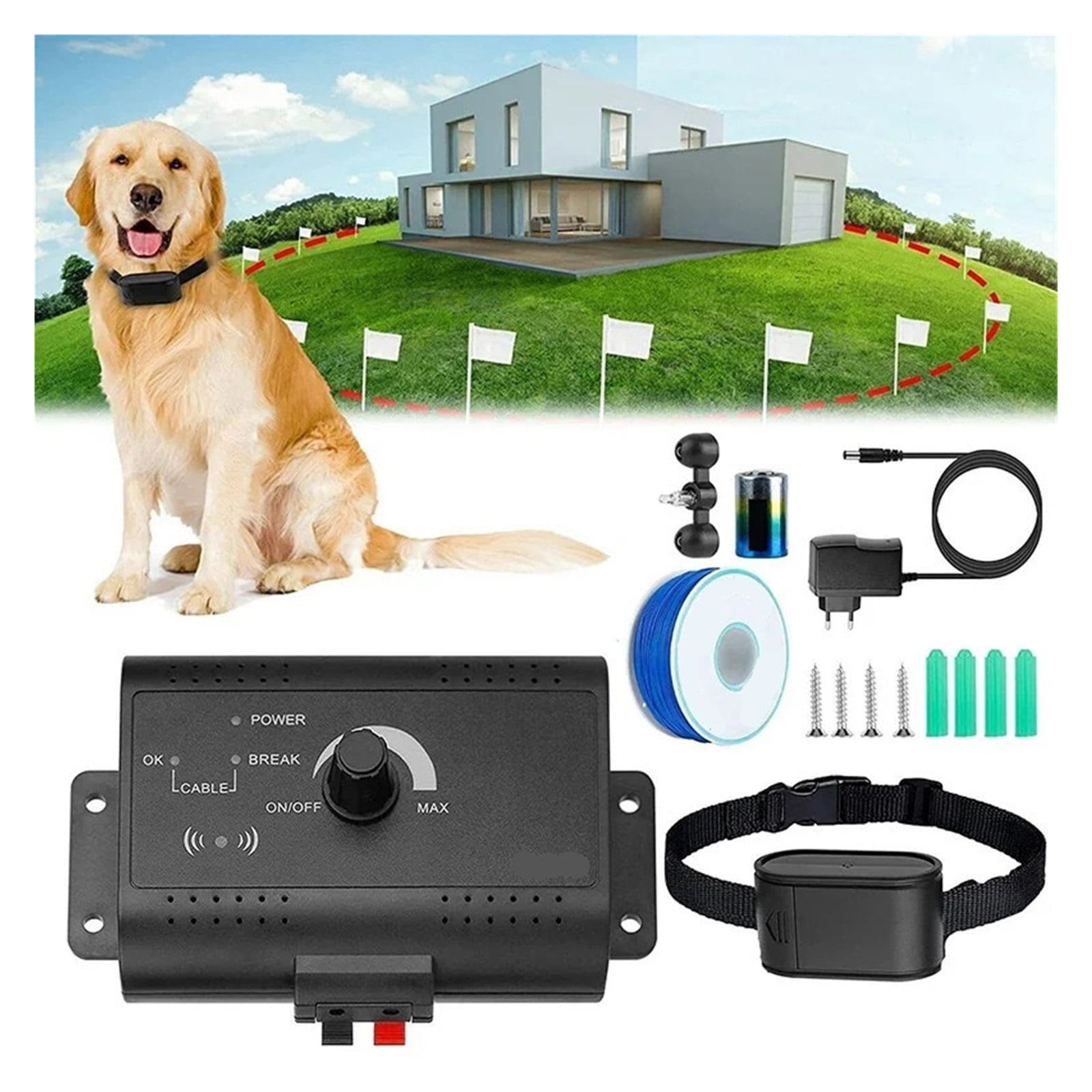 Invisible Wireless Dog Fencing System Outdoor Dog Training Remote
