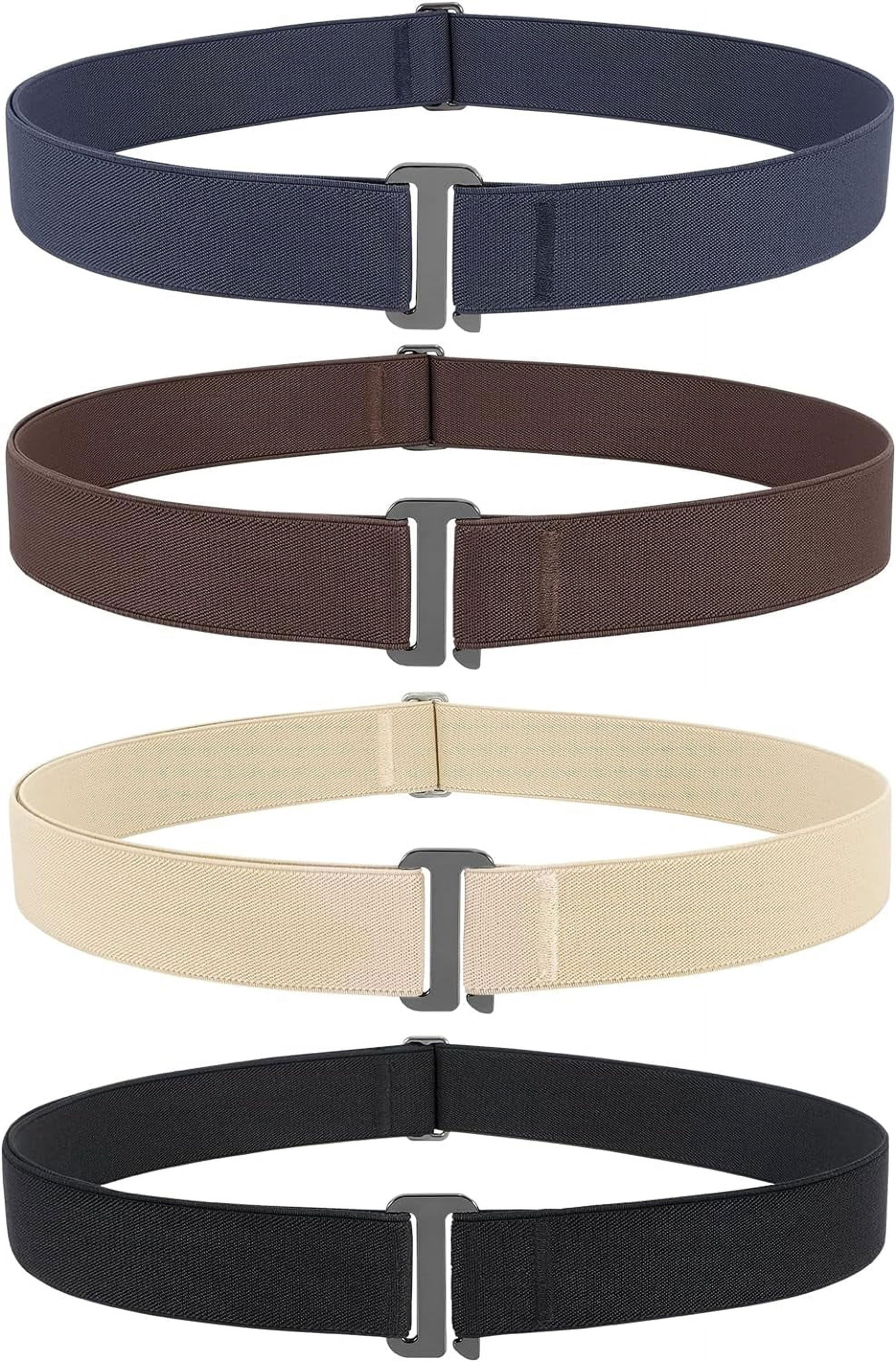 Invisible Women Stretch Belt No Show Elastic Web Strap Belt  display picture 2