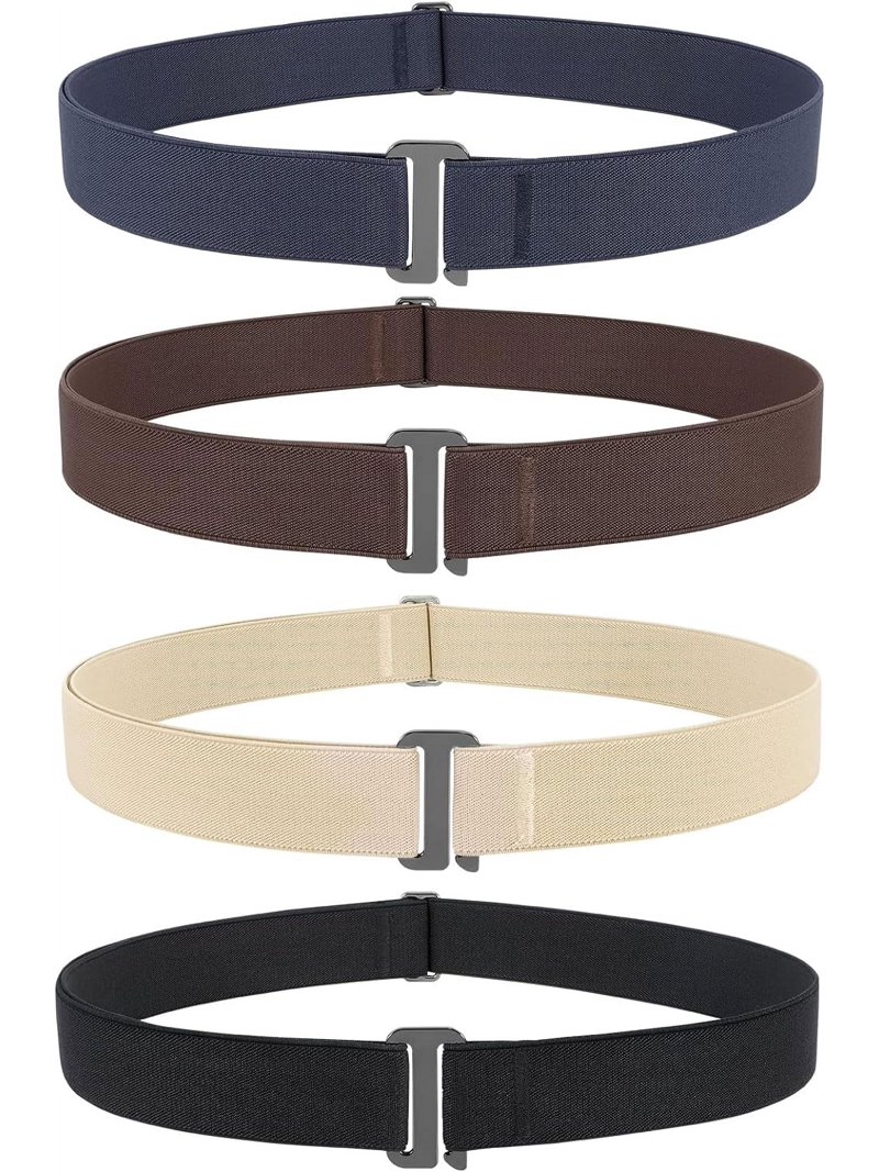 Invisible Women Stretch Belt No Show Elastic Web Strap Belt  display picture 3