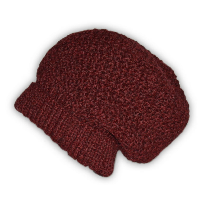 Invisible World Women s Baby Alpaca Wool Hat Knit Winter Beanie
