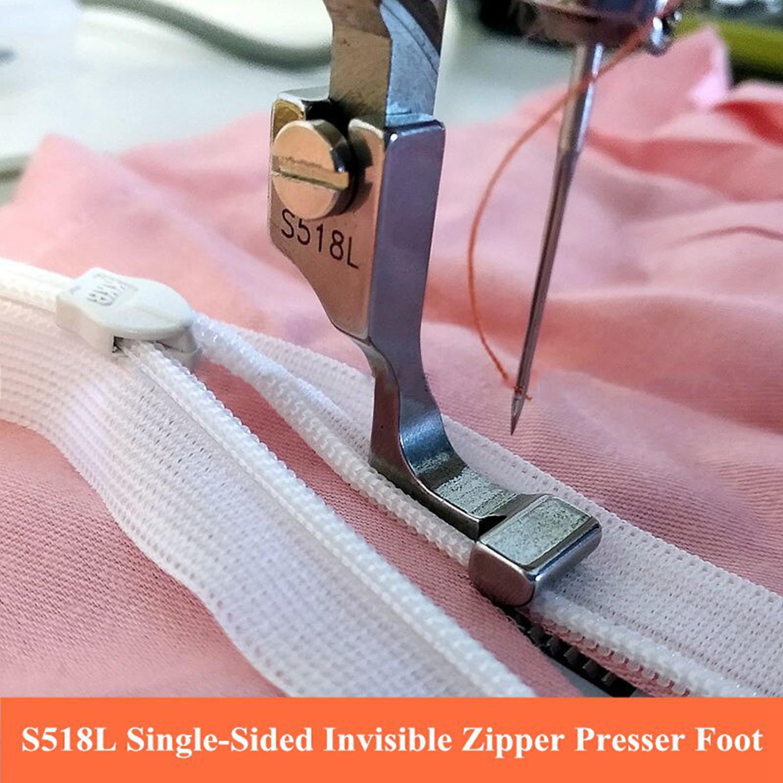 Invisible Zipper Foot Sewing Machine Zipper Presser Foot many industrial  sewing machines