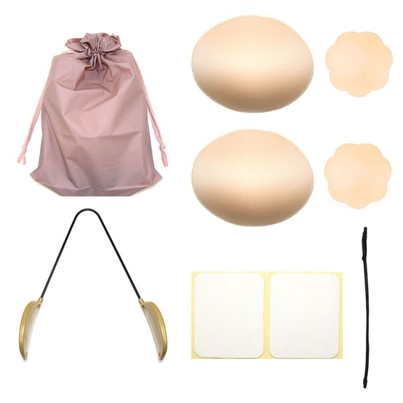 Invisible latex, breathable silicone bra sticker, adjustable bumps, anti-light and seamless chest sticker