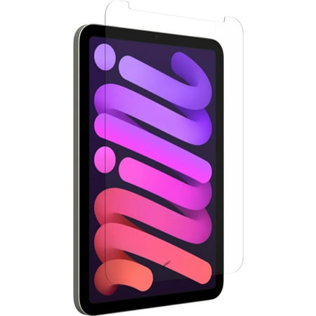 ZAGG - InvisibleShield Glass Elite VisionGuard+ Blue Light Filtering Screen Protector for Apple iPad mini (6th Generation 2021) - Clear