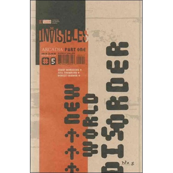 Invisibles, The #5C VF ; DC/Vertigo Comic Book