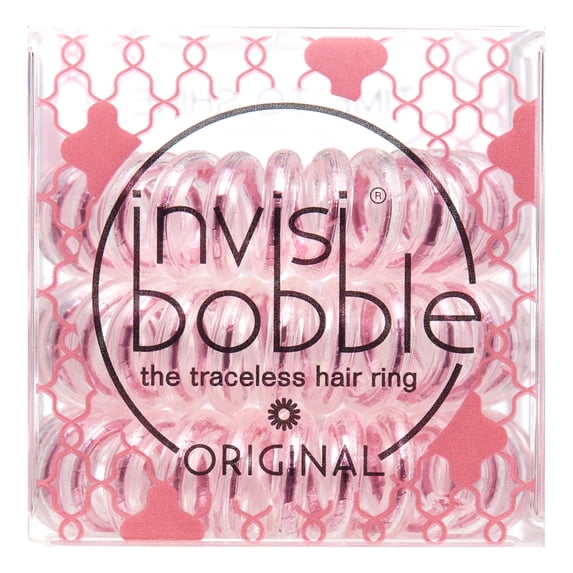 Invisibobble ORIGINAL The Traceless Hair Ring - Time To Shine - Rose Muse - 3 pack