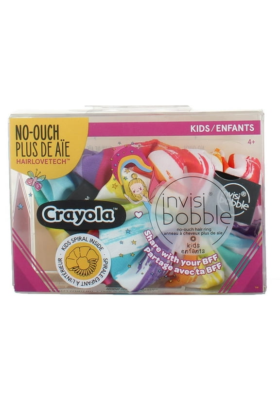 Invisibobble SPRUNCHIE MultiPack Crayola