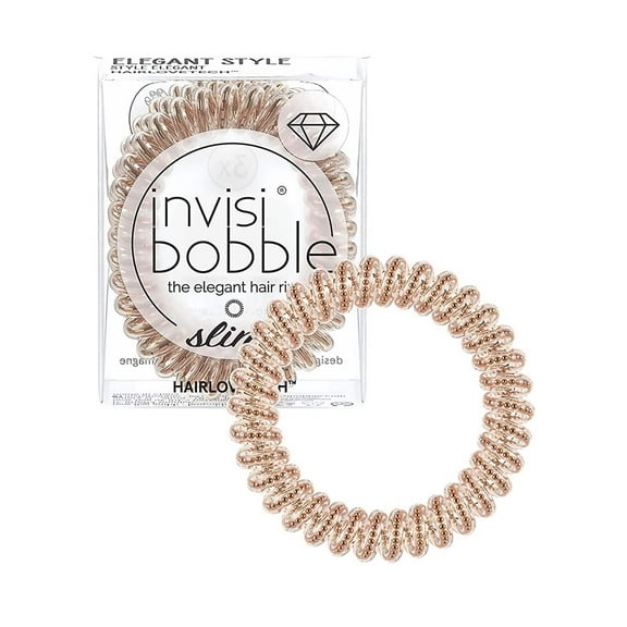 Invisibobble Slim Bronze And Beads