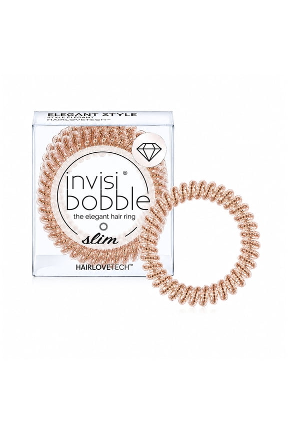 Invisibobble Slim Bronze And Beads