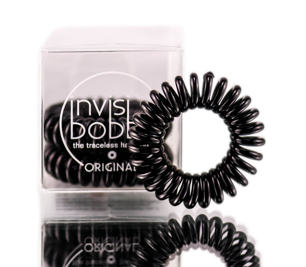Invisibobble The Traceless Hair Ring - 'Original' - Black- 3pk
