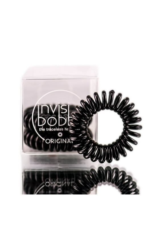 The Traceless Hair Ring - 'Original' - Black- 3pk