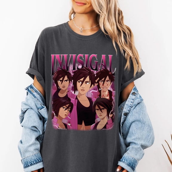 Invisigal Vintage Unisex T-shirt, Dispatch Game Shirt, Invisigal Dispatch Shirt, Clothing Unisex