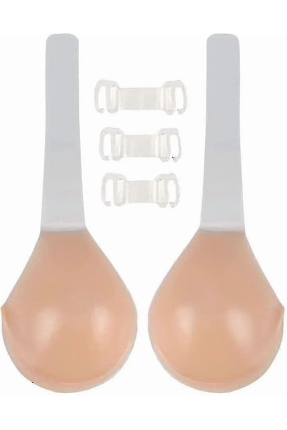 Invisilift Bra, Silicone Adhesive Lift Bra Push Up Conceal Lift Bra For Women D- Ruikalucky