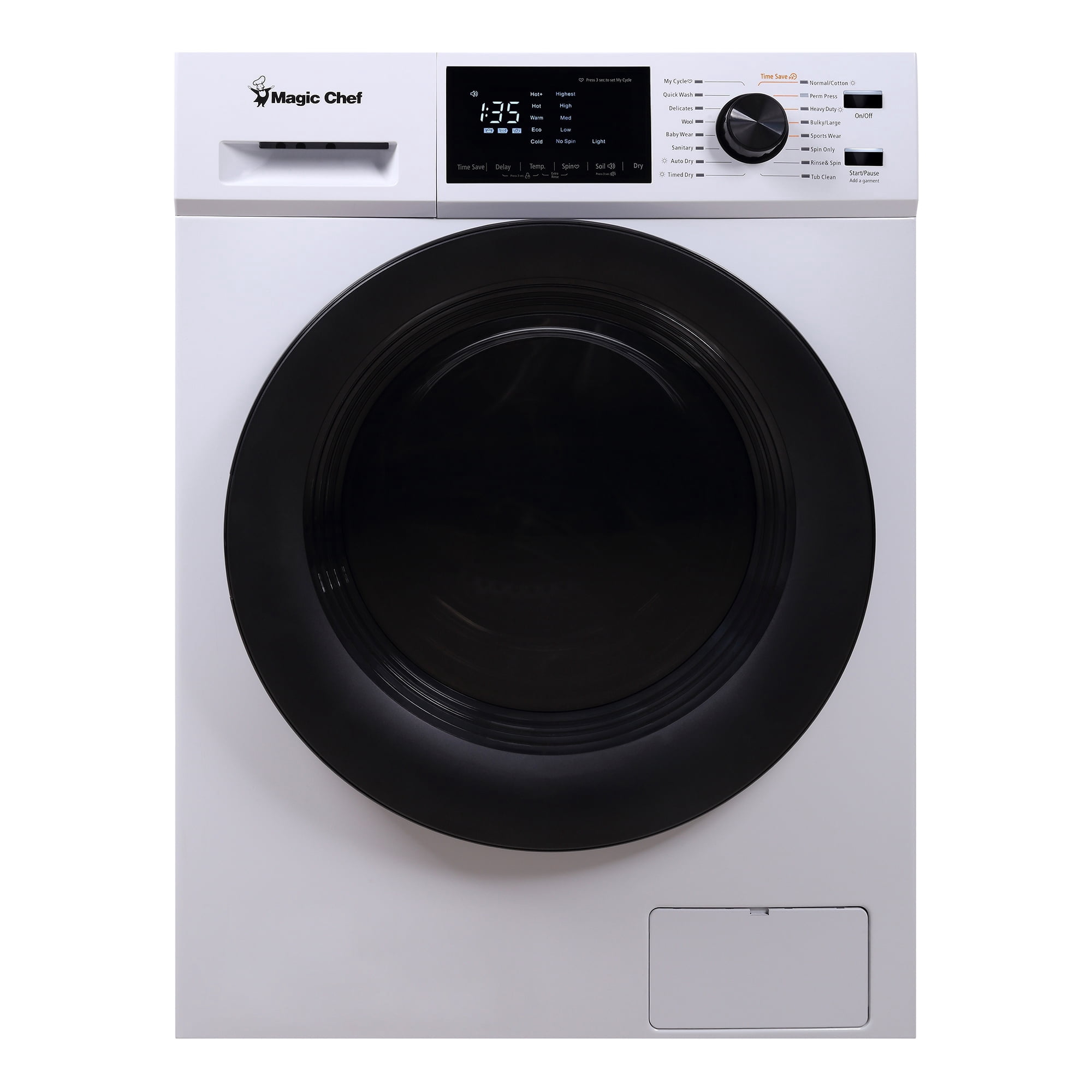 Invision 680-3910 Front Load Clothes Washer; 2.5 Cubic Foot Load Capacity