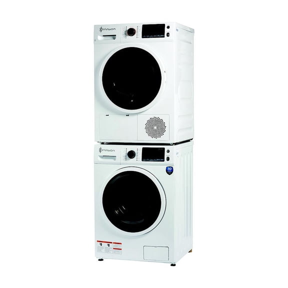 Invision 680-3900 Stackable Washing Machine, White