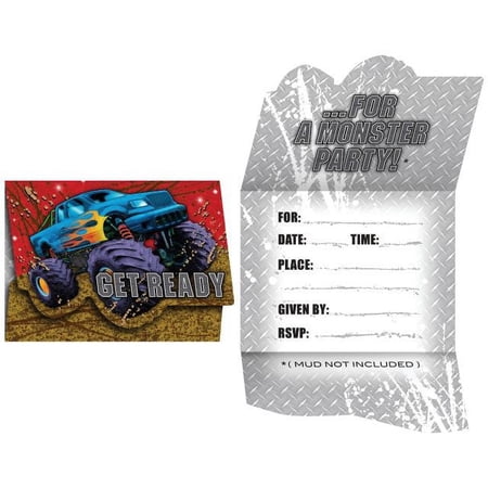 Access Mudslinger Invitation Card, 8 Ct