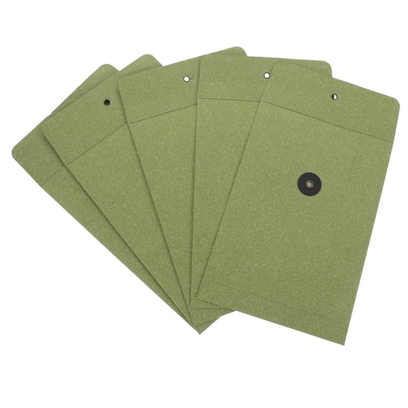 TOYMYTOY Greeting Card Envelopes Dark Green 5Pcs Thank You Cards