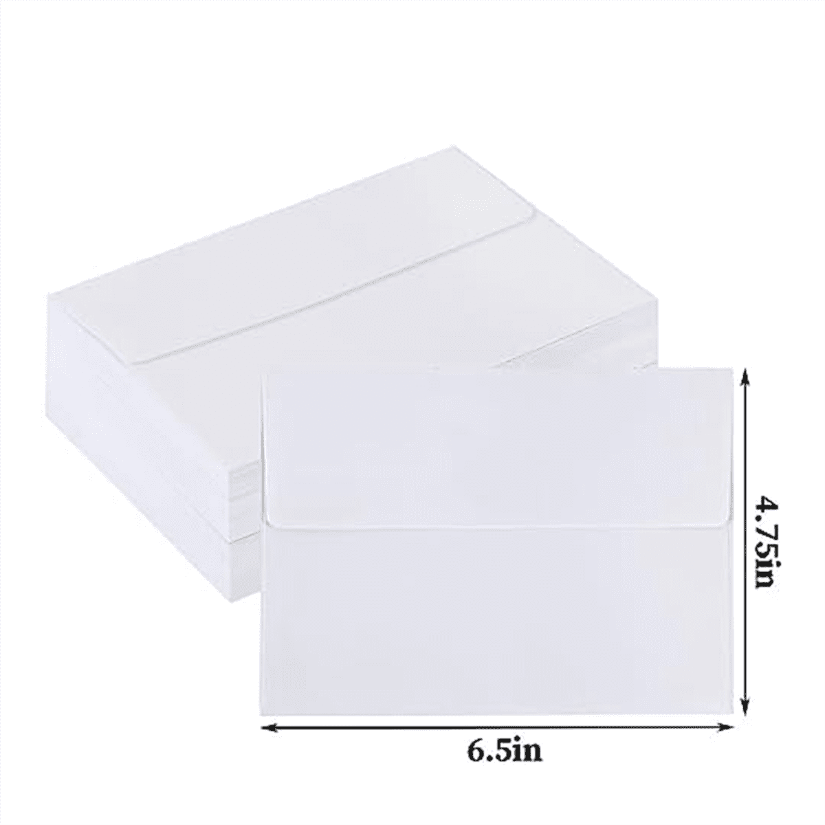 Invitation Envelopes, A6 Printable White Envelopes for Weddings