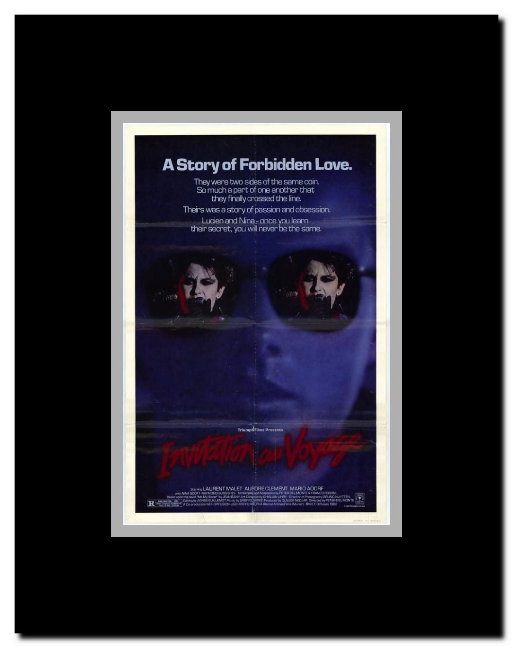 Invitation au Voyage Framed Movie Poster
