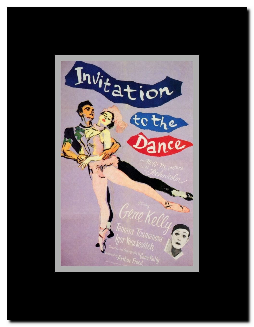 Invitation to the Dance Framed Movie Poster