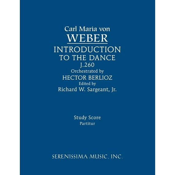 Invitation to the Dance, J.260: Study score (Paperback)