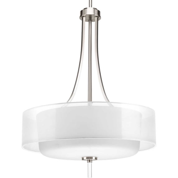 P5047-09-Progress Lighting-Invite - 20 Inch Width - 4 Light - Line Voltage-Brushed Nickel Finish