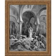 thumbnail image 1 of Invocation to Muhammad 24x20 Gold Ornate Wood Framed Canvas Art by Gustave Dore, 1 of 2