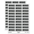 thumbnail image 1 of Invoice Border Top Bottom Sticker Set - White - Gloss Finish - 1.75" Medium, 1 of 7