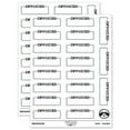 thumbnail image 1 of Invoiced Blank Box for Date Signature Billed Sticker Set - White - Gloss Finish - 2.00" Large, 1 of 7