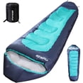 thumbnail image 1 of Invoker Mummy Sleeping Bag | 50 ℉ Extreme 3 Season Sleeping Bag for Adults Kids Cold Warm Weather for Camping Hiking Backpacking, 1 of 7