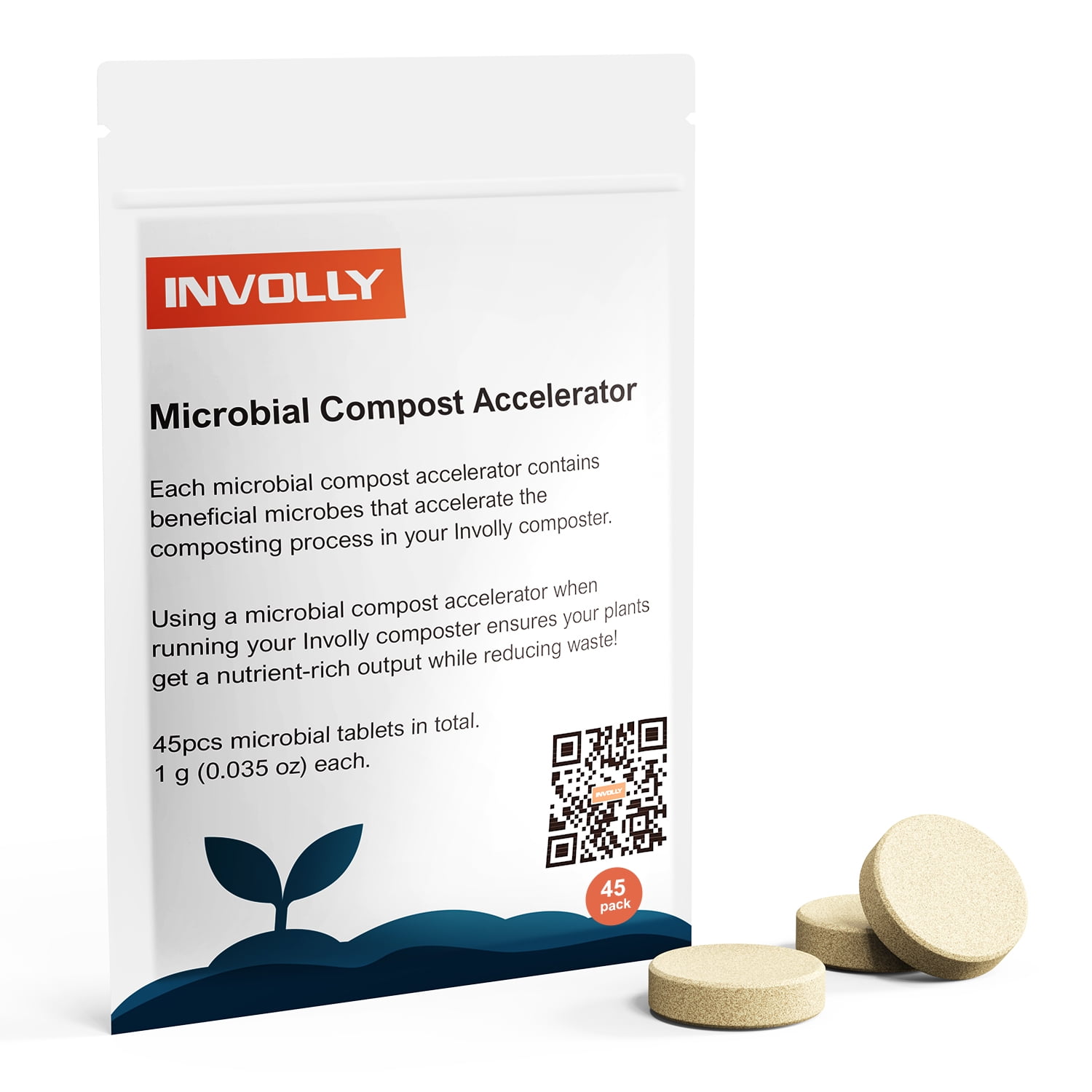 Involly Compost Accelerator/Starter Which Help to Reduce Kitchen Waste