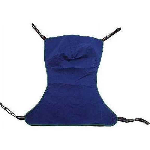 Invr113 - Invacare Corporation Reliant Full Body Solid Fabric Sling Without Commode Opening, Large, Green, Polyester/Nylon