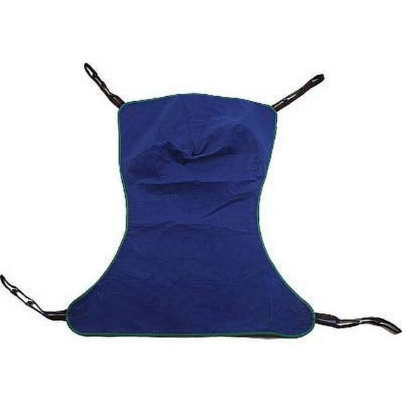 Invr113 - Invacare Corporation Reliant Full Body Solid Fabric Sling Without Commode Opening, Large, Green, Polyester/Nylon