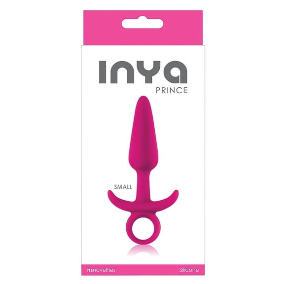 Inya Prince Silicone Anal Plug, Small, Pink