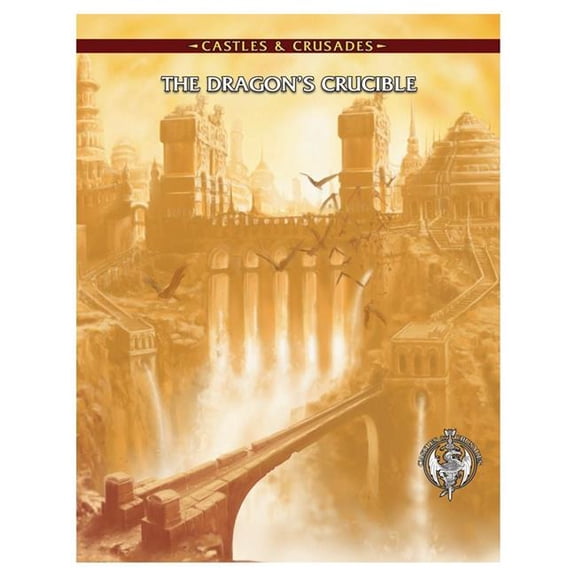 Troll Lord Games TLG80931 Castles & Crusades The Dragons Crucible Role Playing Games