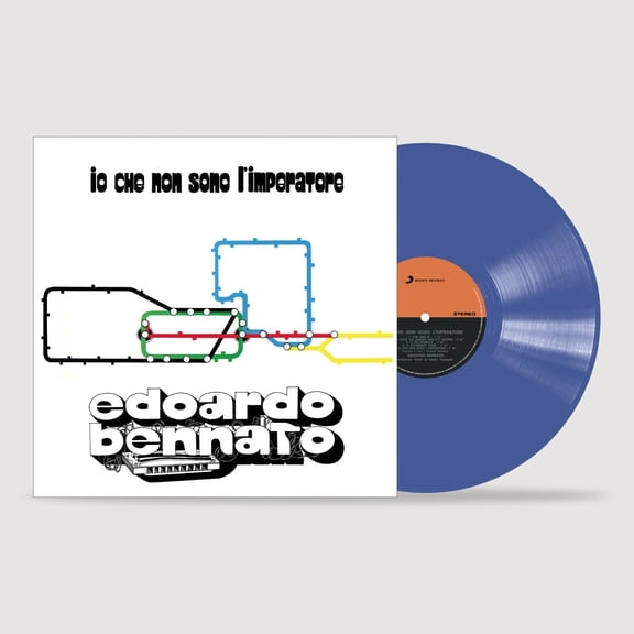 Edoardo Bennato Io Che Non Sono L'Imperatore - Limited Blue (Vinyl Record)